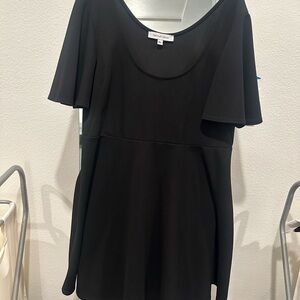 The Vanity Room Black Mini Dress